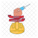 Holiday National Labor Icon