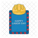 Holiday National Labor Icon