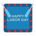 Holiday National Labor Icon