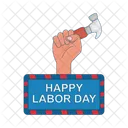 Holiday National Labor Icon