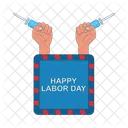 Holiday National Labor Icon