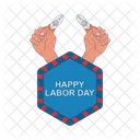 Holiday National Labor Icon