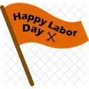 Happy Labor Dya Wrench Flag Icon