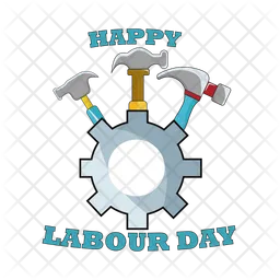 Happy labour day  Icon