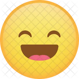 Happy laugh Emoji Icon
