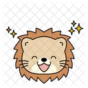 Lion Happy Smile Icon