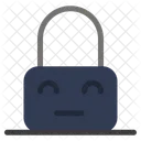 Happy Lock Padlock Lock Icon