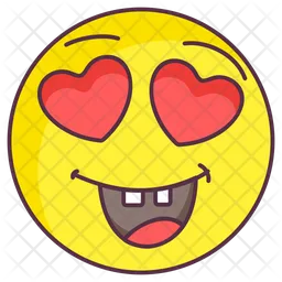 Happy Love Emotag Emoji Icon