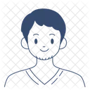 Happy Male Man Icon