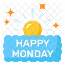 Happy Monday Event Icon