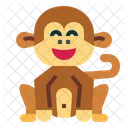 Happy Monkey  Icon