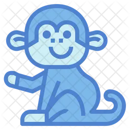 Happy Monkey  Icon