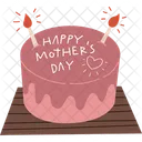 Happy Mother's Day Cake  Icon