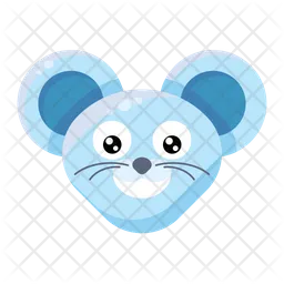 Happy Mouse Emoji Icon