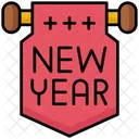 Happy New Year  Icon
