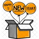 Happy New Year  Icon