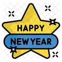 Happy new year  Icon