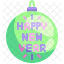 Happy New Year Ball  Icon