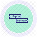 Happy New Year Celebration New Year Icon