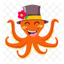 Happy Octopus  Icon