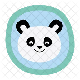 Happy panda  Icon