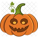 Halloween Pumpkin Ghost Icon