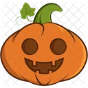 Halloween Pumpkin Happy Icon