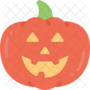 Pumpkin Happy Smile Icon