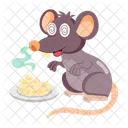 Rat Cartoon Cartoon Sticker Rat Character Icon