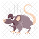 Rat Cartoon Cartoon Sticker Rat Character Icon