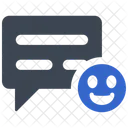 Chat Smile Emoji Icon