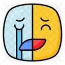 Happy Sad Bipolar Icon