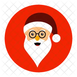 Happy Santa Emoji  Icon