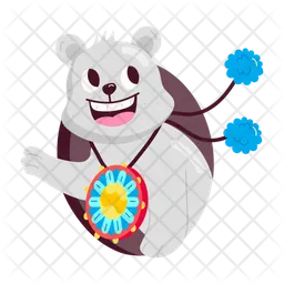 Happy Teddy  Icon