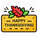 Happy Thanksgiving  Icon