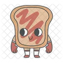 Happy Toast  Icon