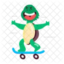 Turtle Cartoon Turtle Stickers Tortoise Cartoon Icon