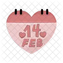 Happy valentine's day  Icon