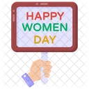Women Day Board Women Day Banner Happy Women Day Icon
