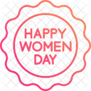 Happy Women Day Icon