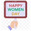 Happy Women Day  Icon