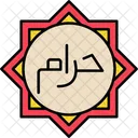 Haram Prohibido Icono