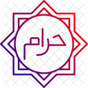 Haram Prohibido Icono