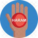 Ramadan Haram Hand Icon
