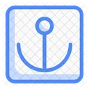 Harbor Sign Sign Road Icon
