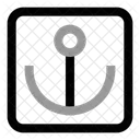 Harbor Sign Sign Road Icon
