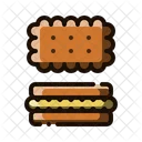 Hard Biscuit Biscuit Cookie Icon