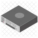 Hard Disk Data Storage Computer Gadget Icon