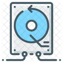 Hdd Backup System Hardware Icon