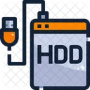Hard Disk Drive Hard Drive Hdd Icon
